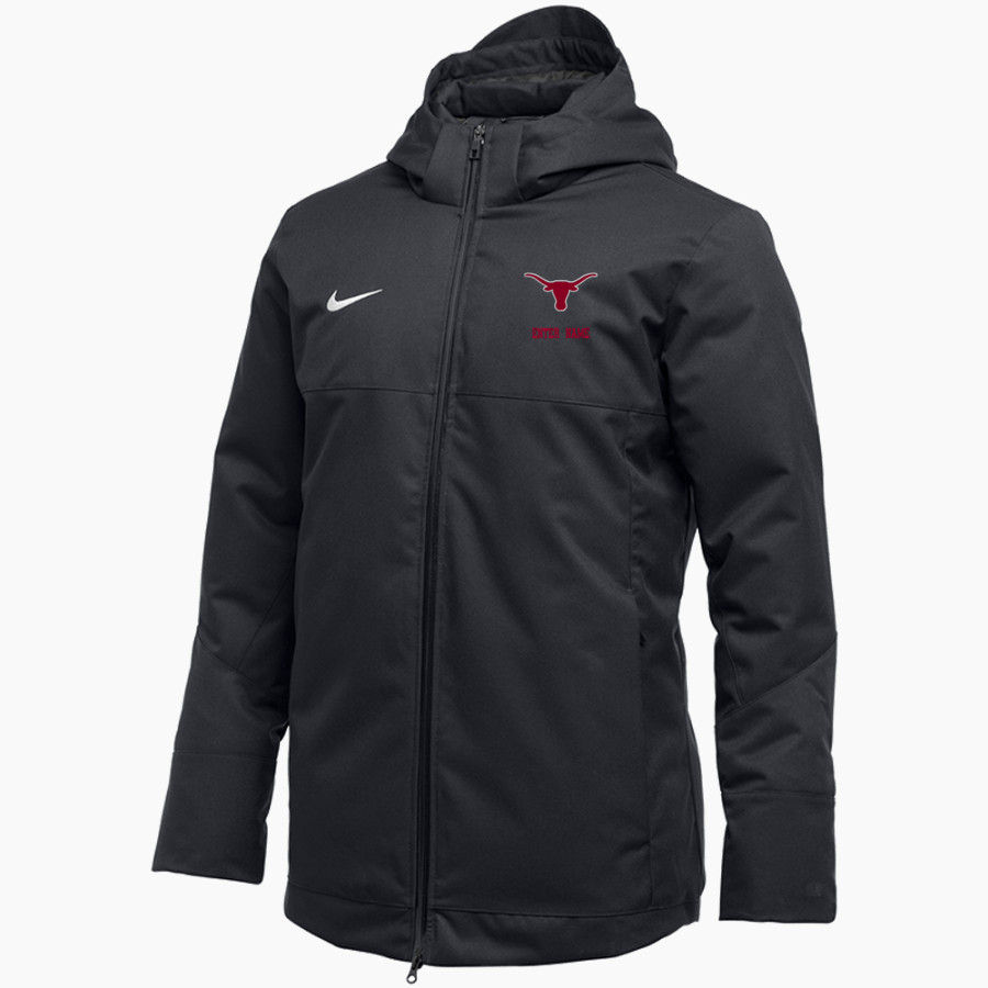 DOVER HIGH SCHOOL LONGHORNS Nike Men's Down Fill Parka