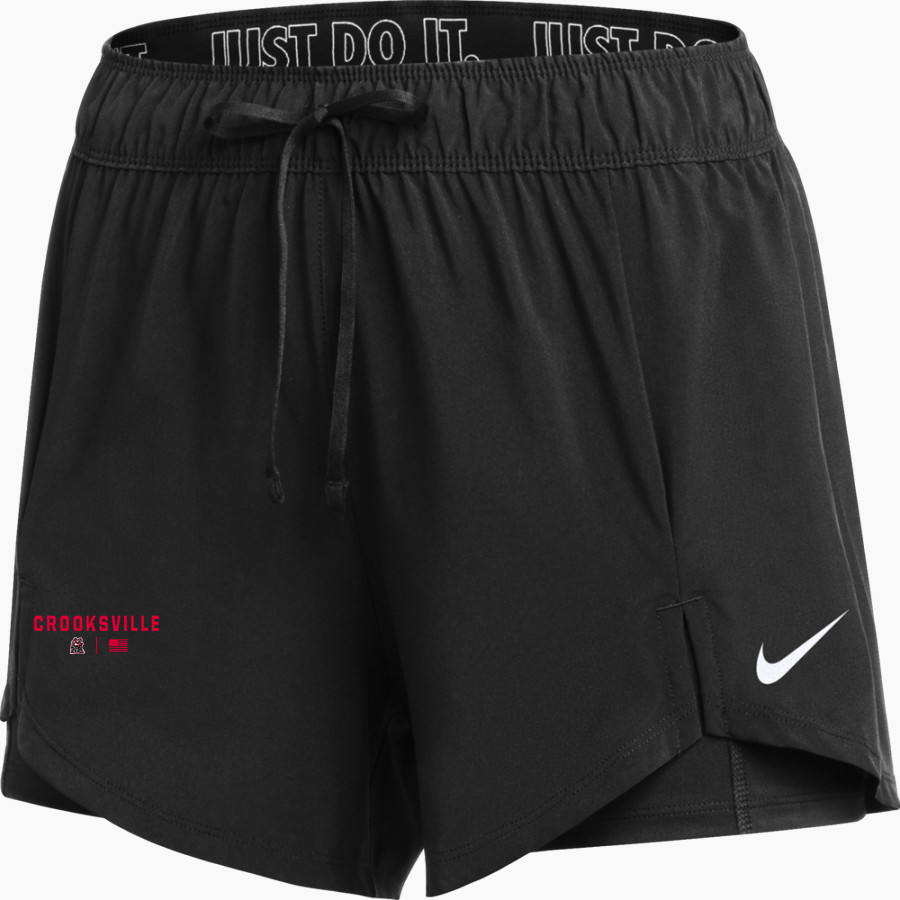 CROOKSVILLE HIGH SCHOOL CERAMICS <span class="pdp-name-mascot">CROOKSVILLE CERAMICS</span> Nike Women's Flex 2-1 Short
