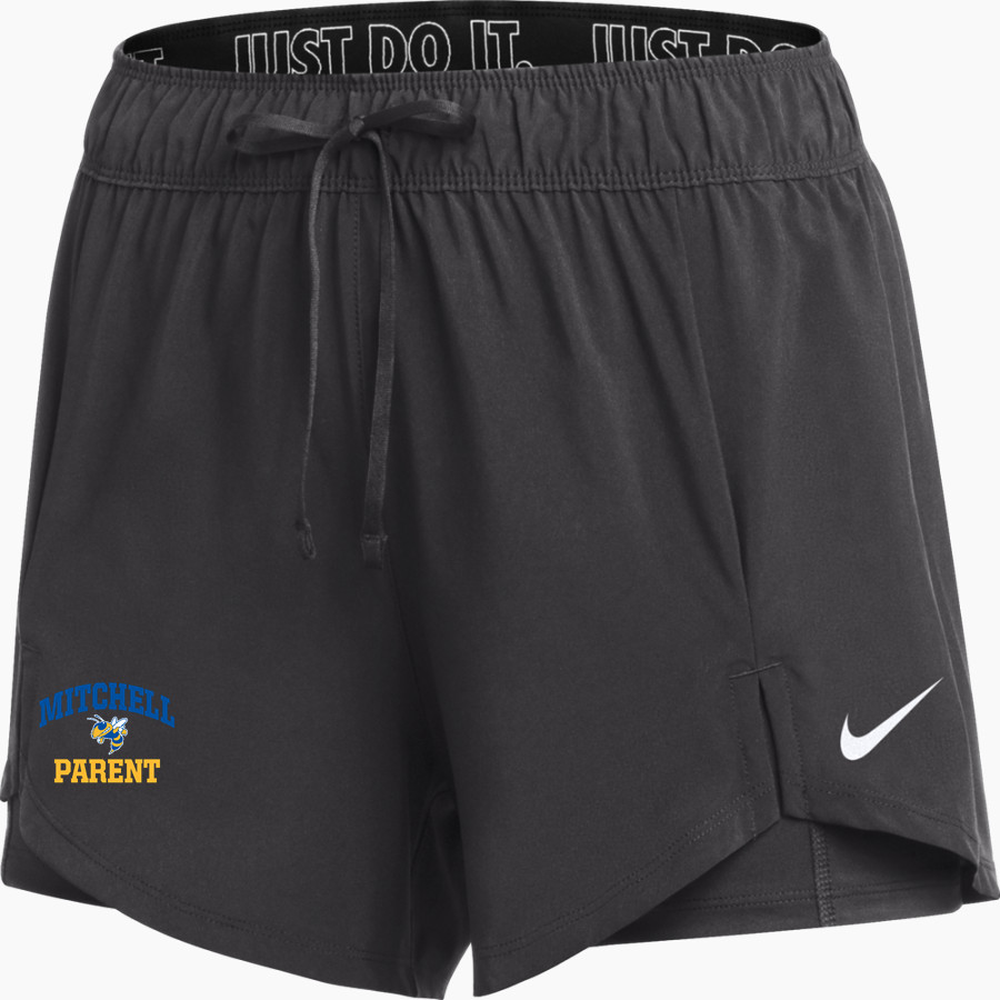 Mitchell Bluejackets Nike Women's Flex 2-1 Short