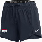 Fulton Science Academy Mustangs <span class="pdp-name-mascot">Fulton Science Academy Mustangs</span> Nike Women's Flex 2-1 Short Front Thumbnail