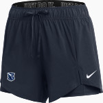 Berry Vikings Nike Women's Flex 2-1 Short Front Thumbnail