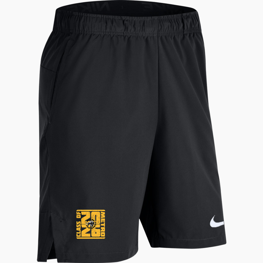METRO ACADEMIC & CLASSICAL HIGH SCHOOL Online Store <span class="pdp-name-mascot">METRO ACADEMY & CLASSICAL METRO PANTHERS</span> Nike Men's Dri-FIT Flex Woven Short