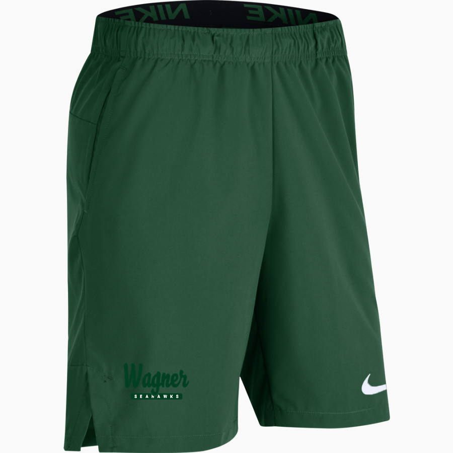 Wagner Seahawks official sideline store <span class="pdp-name-mascot">Wagner Seahawks</span> Nike Men's Dri-FIT Flex Woven Short