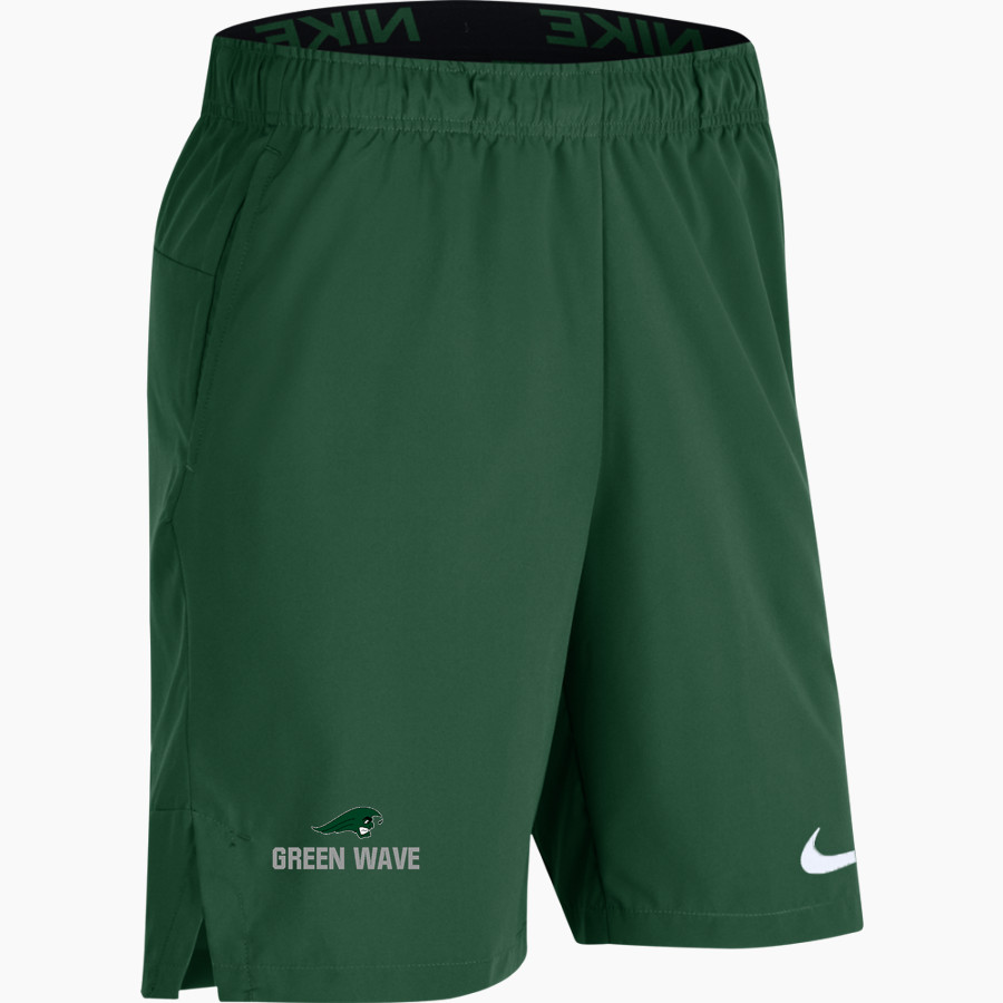 Greenville Green Wave official sideline store <span class="pdp-name-mascot">Greenville Green Wave</span> Nike Men's Dri-FIT Flex Woven Short