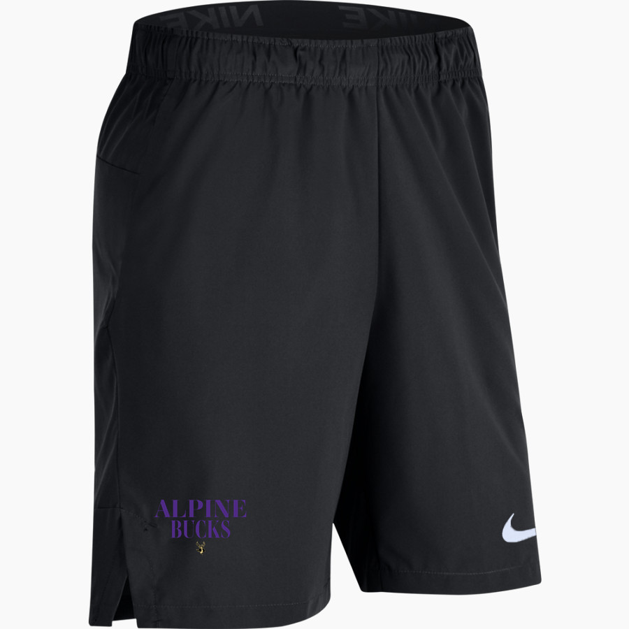 Alpine Bucks <span class="pdp-name-mascot">Alpine Bucks</span> Nike Youth Dri-FIT Flex Woven Short - No Pockets