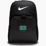 San Domenico Panthers <span class="pdp-name-mascot">San Domenico Panthers</span> Nike Brasilia 9.5 XL Backpack Front Thumbnail