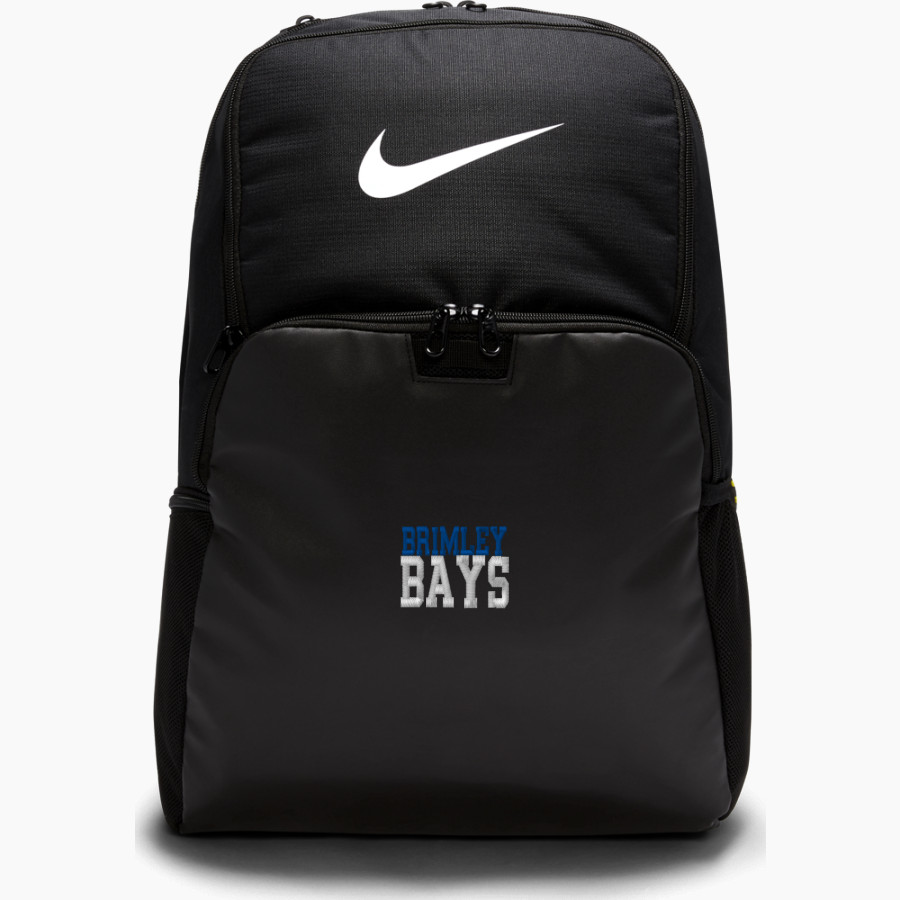BRIMLEY HIGH SCHOOL BAYS <span class="pdp-name-mascot">BRIMLEY BAYS</span> Nike Brasilia 9.5 XL Backpack