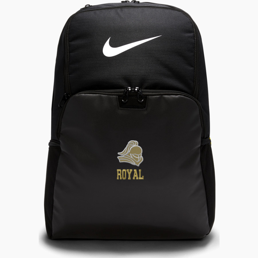 ROYAL HIGH SCHOOL KNIGHTS <span class="pdp-name-mascot">ROYAL KNIGHTS</span> Nike Brasilia 9.5 XL Backpack