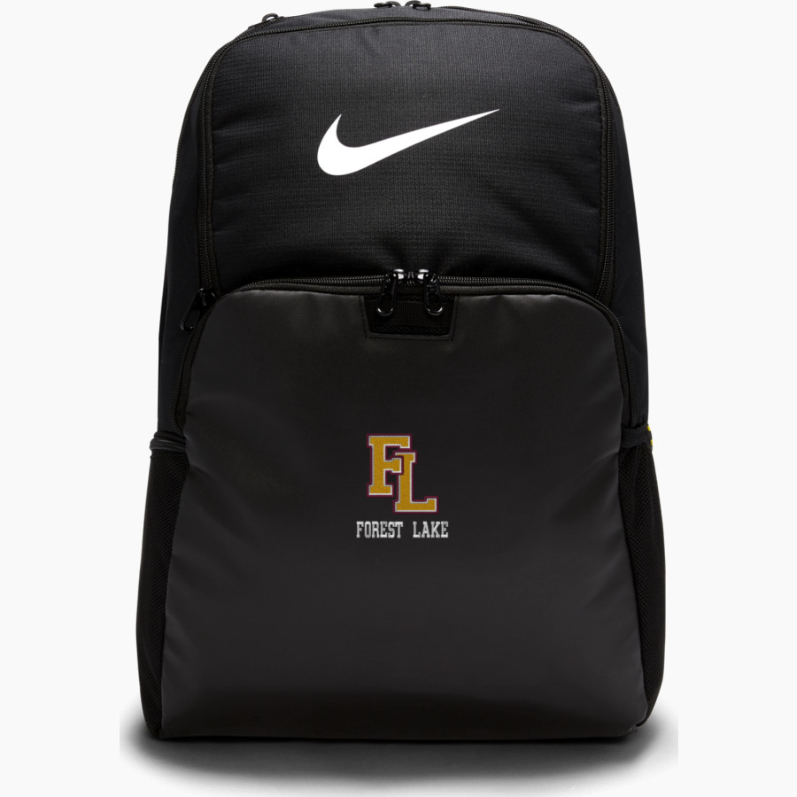 Forest Lake Rangers Nike Brasilia 9.5 XL Backpack