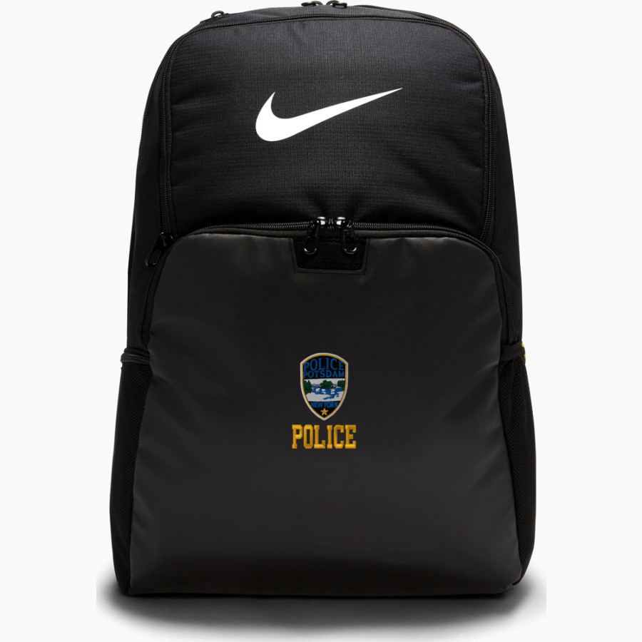 Potsdam Police Deptartment Police <span class="pdp-name-mascot">Potsdam Police Deptartment Police</span> Nike Brasilia 9.5 XL Backpack