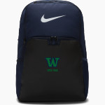 WOODINVILLE HIGH SCHOOL FALCONS Nike Brasilia 9.5 XL Backpack Front Thumbnail