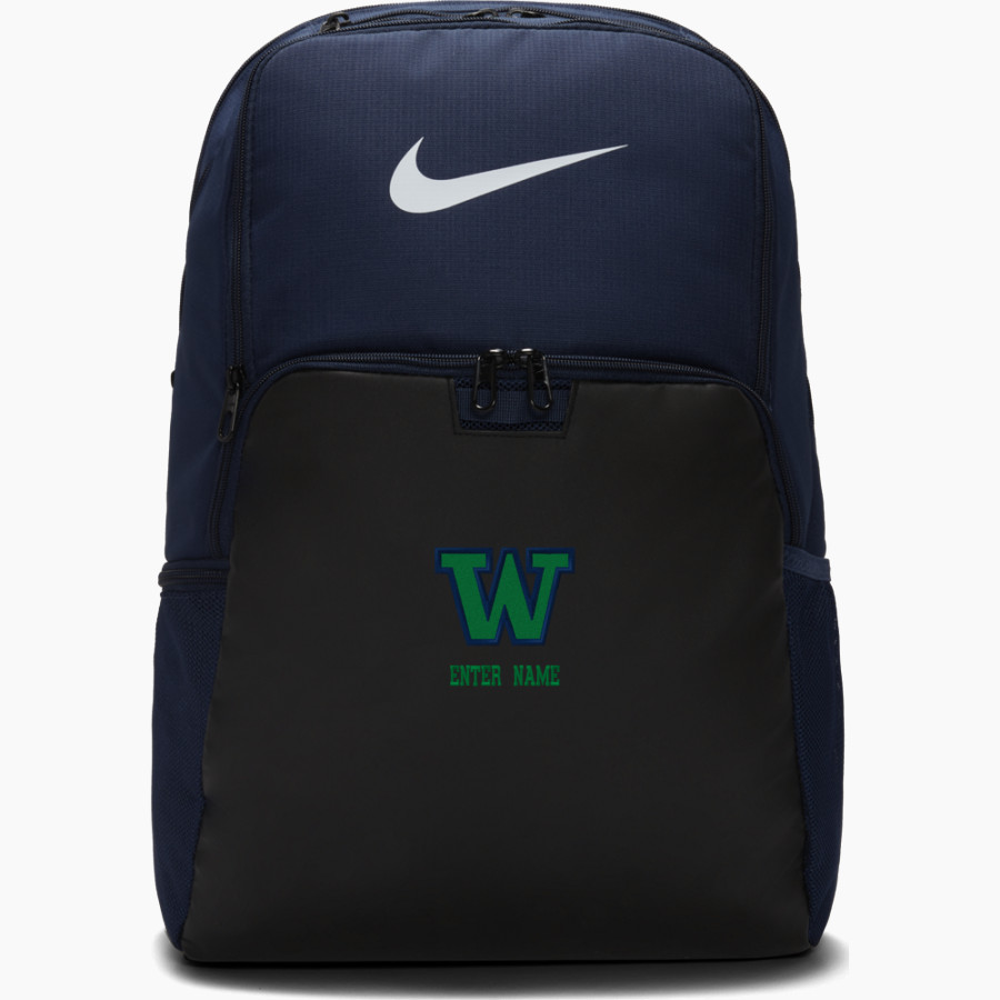 WOODINVILLE HIGH SCHOOL FALCONS Nike Brasilia 9.5 XL Backpack