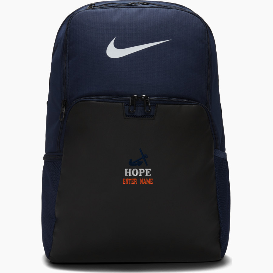 Hope College Online Athletics Store <span class="pdp-name-mascot">Hope Flying Dutch</span> Nike Brasilia 9.5 XL Backpack