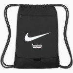 Transylvania University Official Store of the Pioneers <span class="pdp-name-mascot">Transylvania Pioneers</span> Nike Brasilia 9.5 Drawstring Bag Front Thumbnail