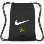 Catholic High home of the Cubs <span class="pdp-name-mascot">Catholic High Cubs</span> Nike Brasilia 9.5 Drawstring Bag Front Thumbnail