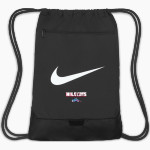 Eastmont Wildcats <span class="pdp-name-mascot">Eastmont Wildcats</span> Nike Brasilia 9.5 Drawstring Bag Front Thumbnail