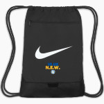 N.E.W. School of Innovation Nike Brasilia 9.5 Drawstring Bag Front Thumbnail
