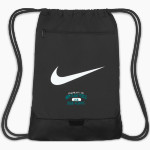 Gotham Tech Gargoyles <span class="pdp-name-mascot">Gotham Tech High School Gargoyles</span> Nike Brasilia 9.5 Drawstring Bag Front Thumbnail