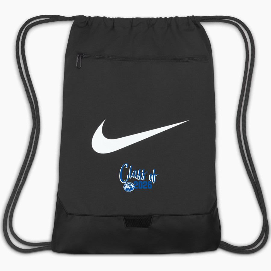 Tse Bit AI Tse Bit AI <span class="pdp-name-mascot">Tse Bit A'I Middle School</span> Nike Brasilia 9.5 Drawstring Bag