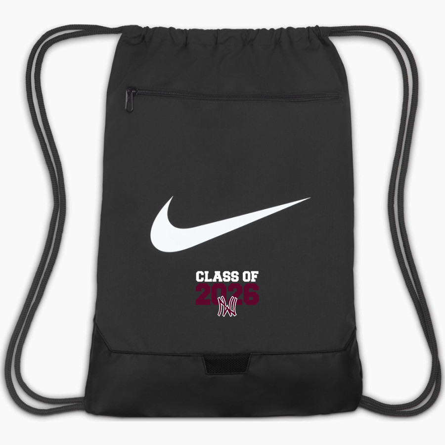 NANIH WAIYA HIGH SCHOOL WARRIORS <span class="pdp-name-mascot">NANIH WAIYA WARRIORS</span> Nike Brasilia 9.5 Drawstring Bag