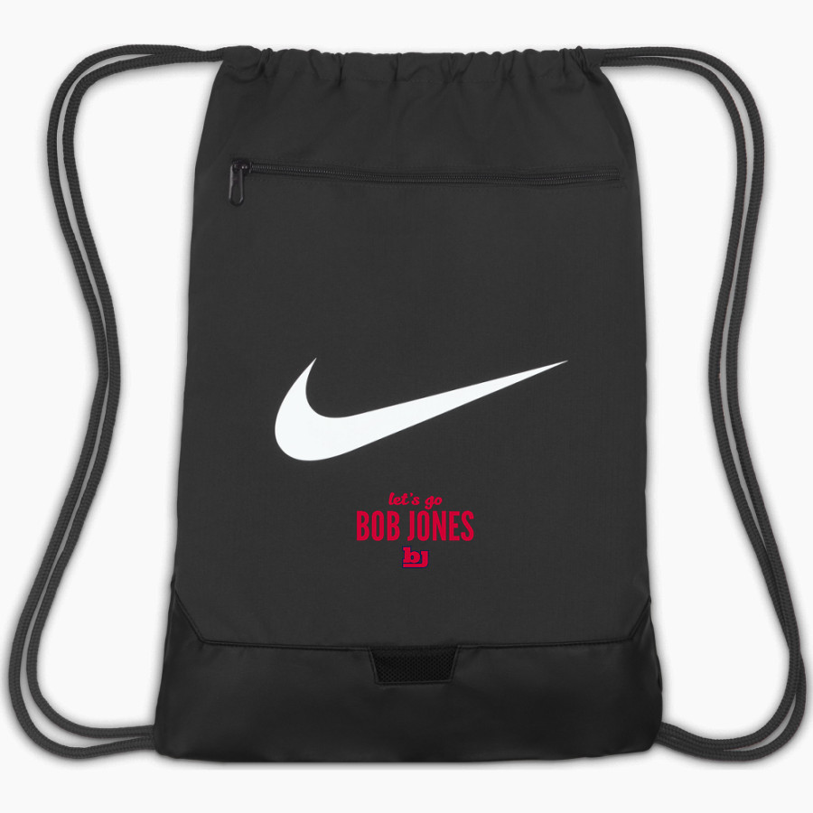 Bob Jones Patriots Nike Brasilia 9.5 Drawstring Bag