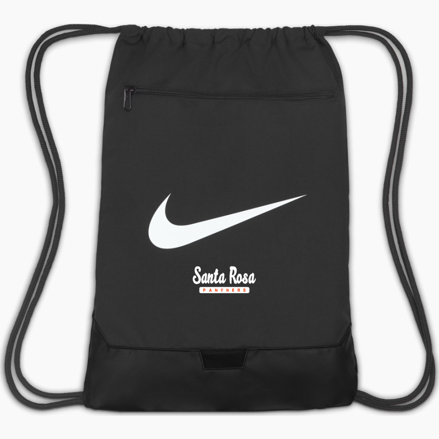 Santa Rosa Panthers <span class="pdp-name-mascot">Santa Rosa Pathers</span> Nike Brasilia 9.5 Drawstring Bag