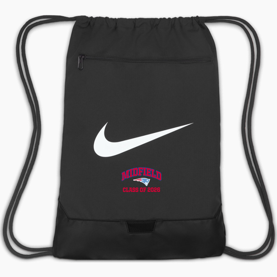 MIDFIELD HIGH SCHOOL PATRIOTS Nike Brasilia 9.5 Drawstring Bag
