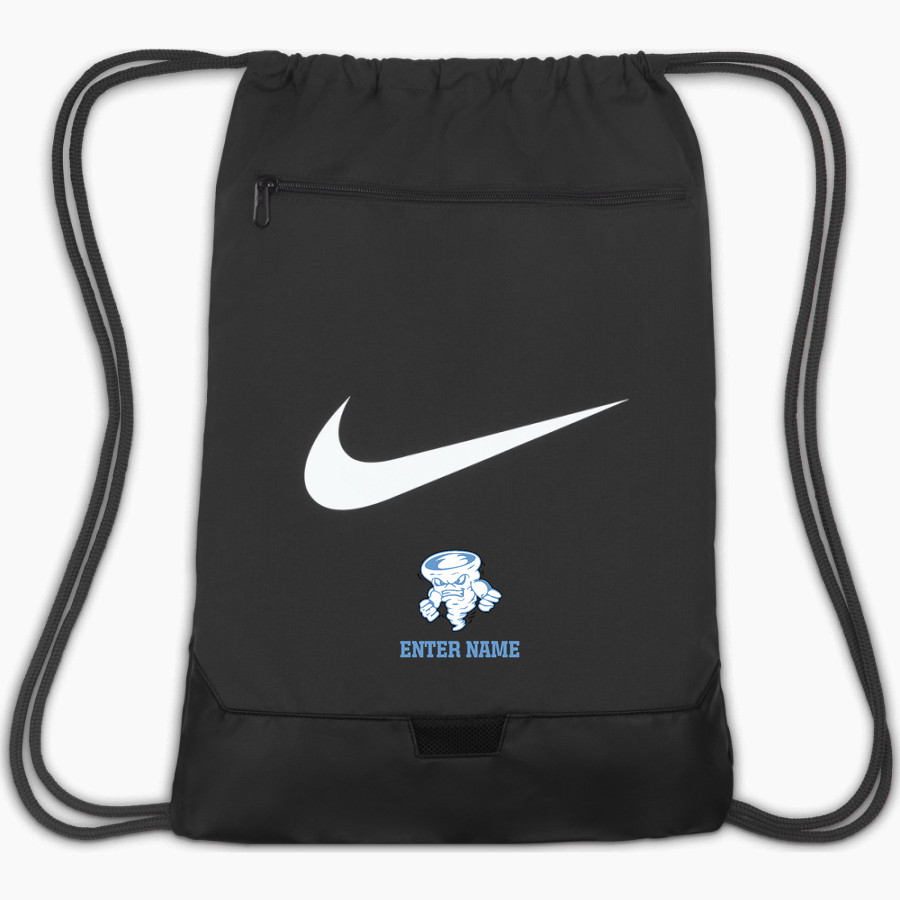 RIVERSIDE HIGH SCHOOL CYCLONES <span class="pdp-name-mascot">RIVERSIDE CYCLONES</span> Nike Brasilia 9.5 Drawstring Bag