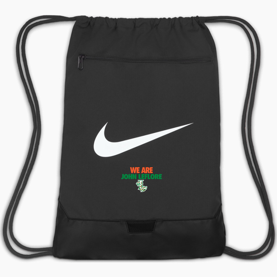 JOHN LEFLORE HIGH SCHOOL RATTLERS <span class="pdp-name-mascot">JOHN LEFLORE RATTLERS</span> Nike Brasilia 9.5 Drawstring Bag