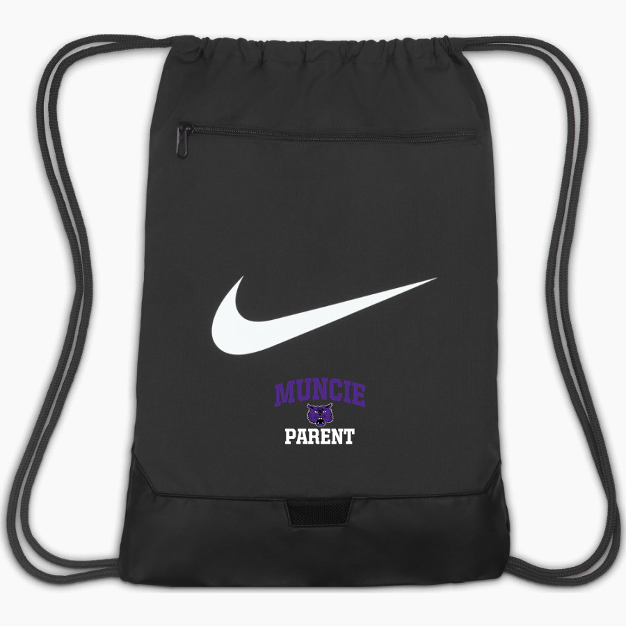 MUNCIE CENTRAL HIGH SCHOOL BEARCATS <span class="pdp-name-mascot">MUNCIE BEARCATS</span> Nike Brasilia 9.5 Drawstring Bag
