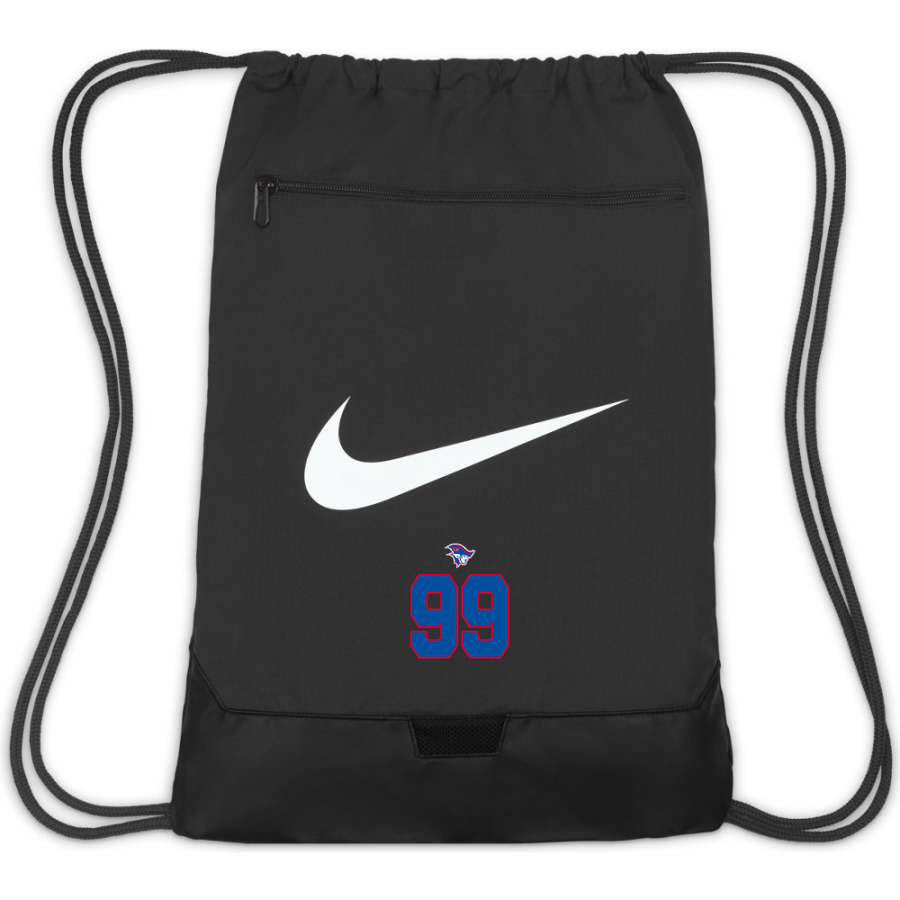 Clarkson-Leigh Patriots <span class="pdp-name-mascot">Clarkson-Leigh Patriots</span> Nike Brasilia 9.5 Drawstring Bag