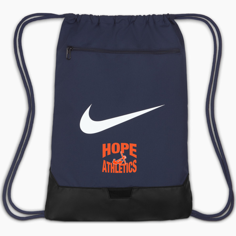 Hope College Online Athletics Store Nike Brasilia 9.5 Drawstring Bag