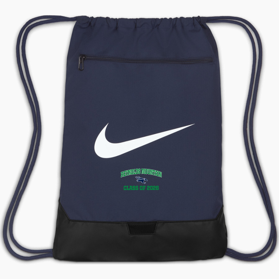 Reynolds Mountain Eagles Nike Brasilia 9.5 Drawstring Bag