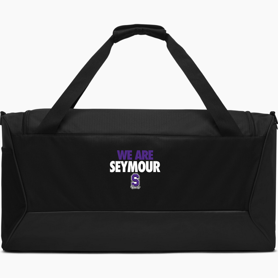 Seymour Seymour Owls Nike Brasilia 9.5 Large Duffel