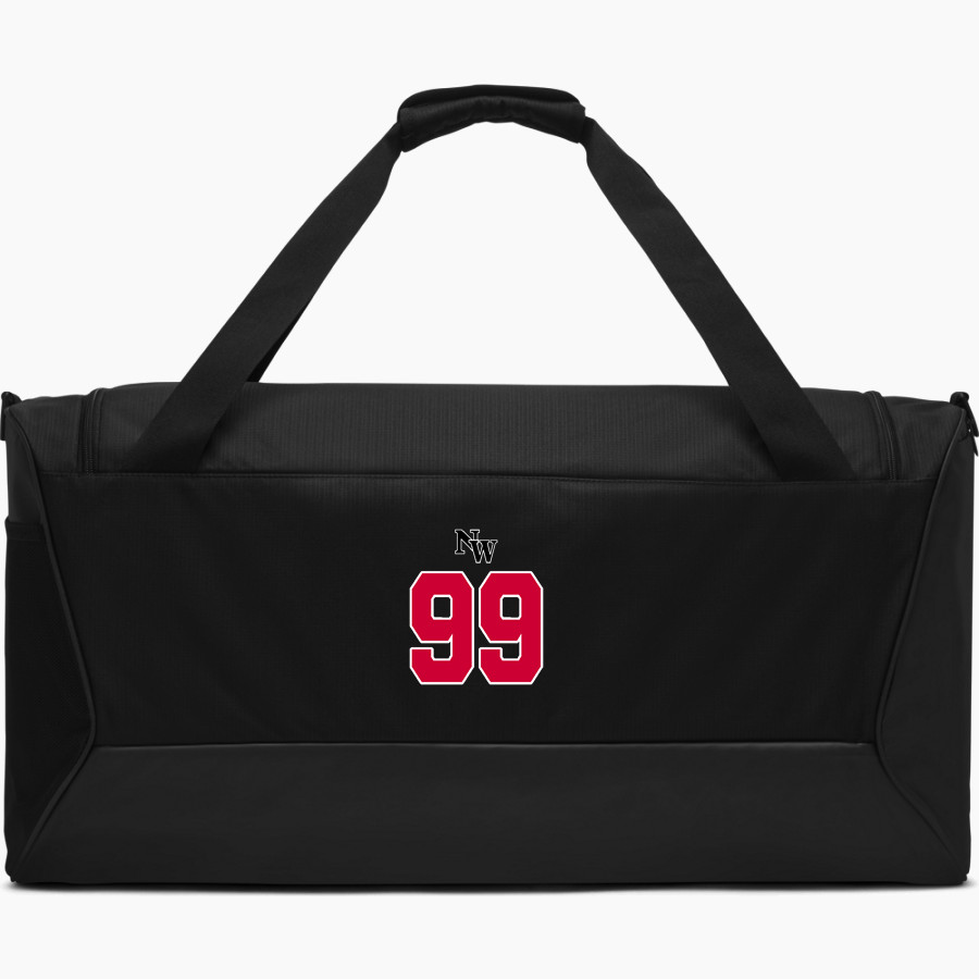 Northwest Mounties Nike Brasilia 9.5 Large Duffel