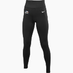 SCU Eagles <span class="pdp-name-mascot">SCU Eagles</span> Nike Women's Team One Leggings Front Thumbnail