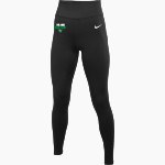Hudson Hornets Nike Women's Team One Leggings Front Thumbnail