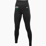 Hudson Hornets Nike Women's Team One Leggings Front Thumbnail