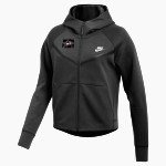 BETHESDA CHRISTIAN HIGH SCHOOL PATRIOTS Nike Women's Tech Fleece Full-Zip Hoodie Front Thumbnail