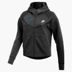 ROCKY BAYOU CHRISTIAN SCHOOL KNIGHTS <span class="pdp-name-mascot">ROCKY BAYOU KNIGHTS</span> Nike Women's Tech Fleece Full-Zip Hoodie Front Thumbnail