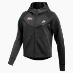 SPRINGTOWN HIGH SCHOOL PORCUPINES Nike Women's Tech Fleece Full-Zip Hoodie Front Thumbnail