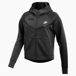 PIKEVIEW HIGH SCHOOL PANTHERS <span class="pdp-name-mascot">PIKEVIEW PANTHERS</span> Nike Women's Tech Fleece Full-Zip Hoodie Front Thumbnail