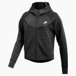 BLOOMINGTON HIGH SCHOOL PURPLE RAIDERS <span class="pdp-name-mascot">BLOOMINGTON PURPLE RAIDERS</span> Nike Women's Tech Fleece Full-Zip Hoodie Front Thumbnail
