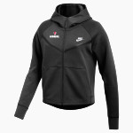 Red Top Miners Nike Women's Tech Fleece Full-Zip Hoodie Front Thumbnail