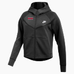 Godwin Eagles Nike Women's Tech Fleece Full-Zip Hoodie Front Thumbnail