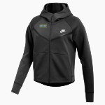 Lamont Smith Basketball Academy Lamont Smith <span class="pdp-name-mascot">Lamont Smith Basketball Academy</span> Nike Women's Tech Fleece Full-Zip Hoodie Front Thumbnail