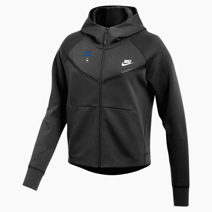 BRIMLEY HIGH SCHOOL BAYS <span class="pdp-name-mascot">BRIMLEY BAYS</span> Nike Women's Tech Fleece Full-Zip Hoodie