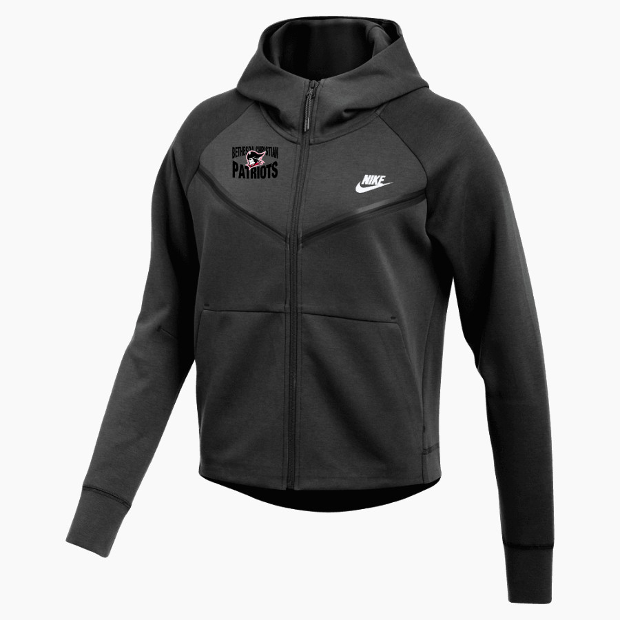 BETHESDA CHRISTIAN HIGH SCHOOL PATRIOTS Nike Women's Tech Fleece Full-Zip Hoodie