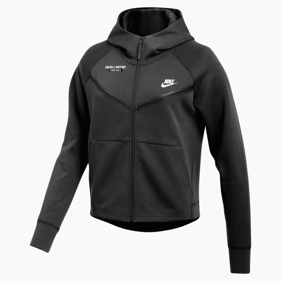 Julius L Matthey Cardinals <span class="pdp-name-mascot">Julius L Matthey Cardinals</span> Nike Women's Tech Fleece Full-Zip Hoodie