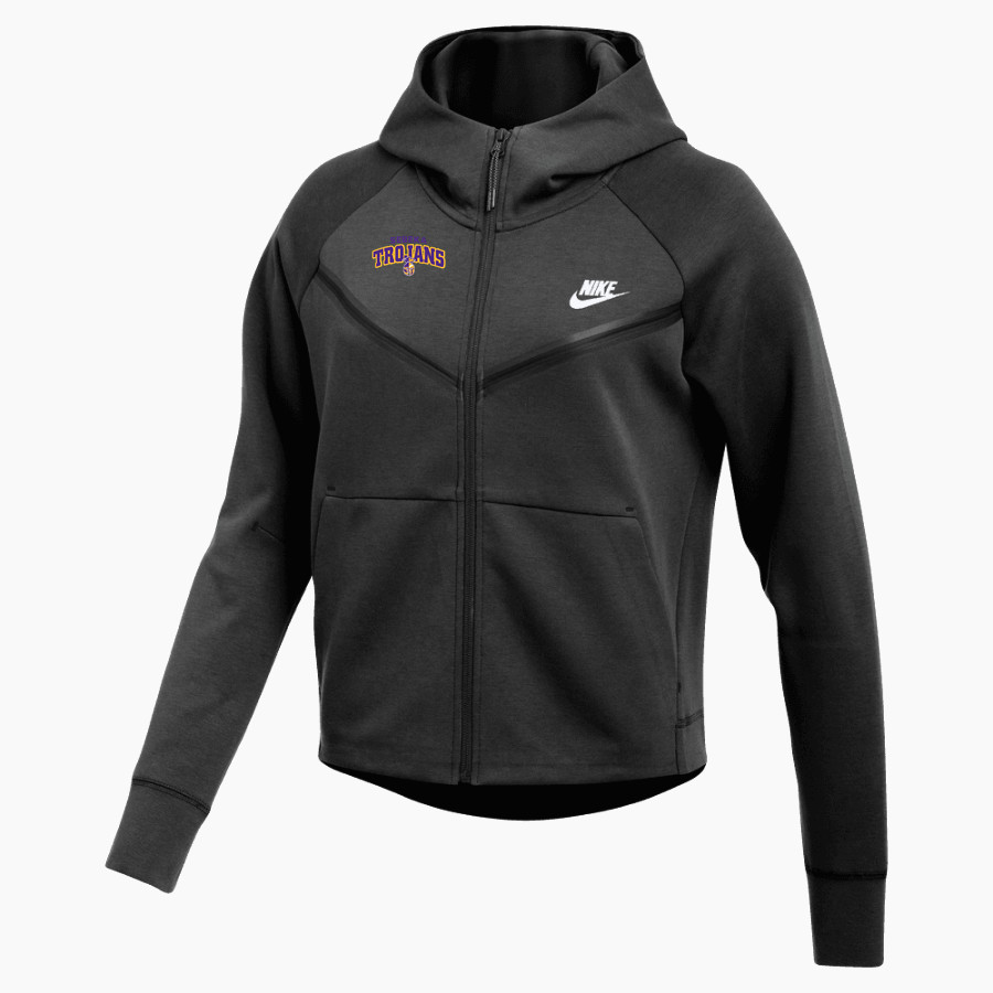 SEBEKA HIGH SCHOOL Trojans Online Store <span class="pdp-name-mascot">SEBEKA TROJANS</span> Nike Women's Tech Fleece Full-Zip Hoodie
